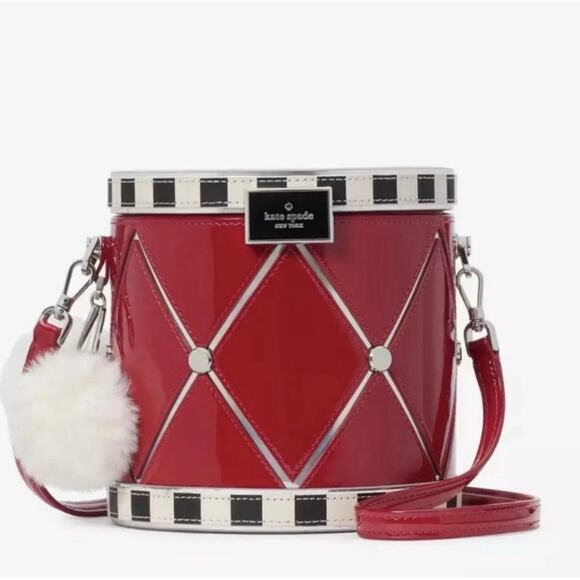 Kate Spade Oh What Fun Toy Store 3D Drum Crossbody - Picture 3 of 7